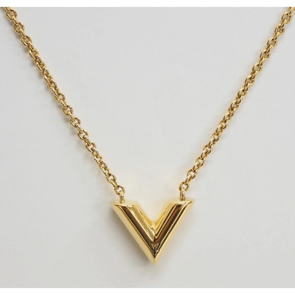 Boutique Jewelry - NEW V Necklace Gold Filled Pendant Chain Fashion Jewelry Minimalist Style 15-17”
